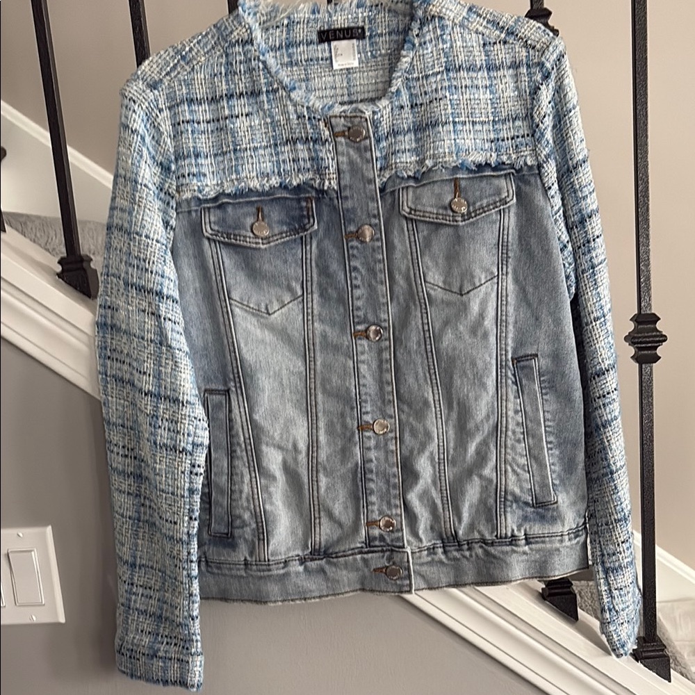 VENUS Blue Jean Jacket Classic Design
